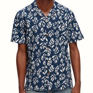 Scotch & Soda | Printed Short-Sleeved Camp Shirt